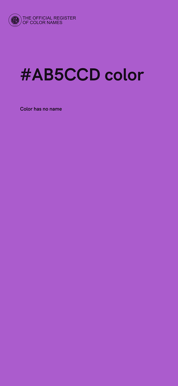 #AB5CCD color image
