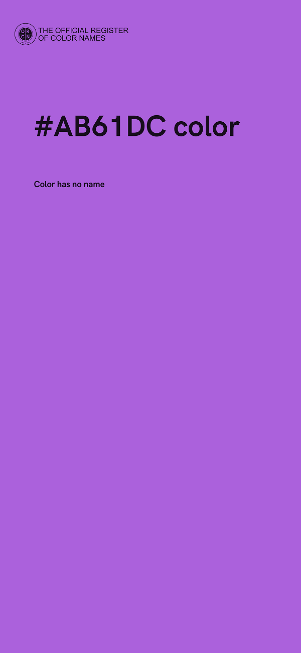 #AB61DC color image