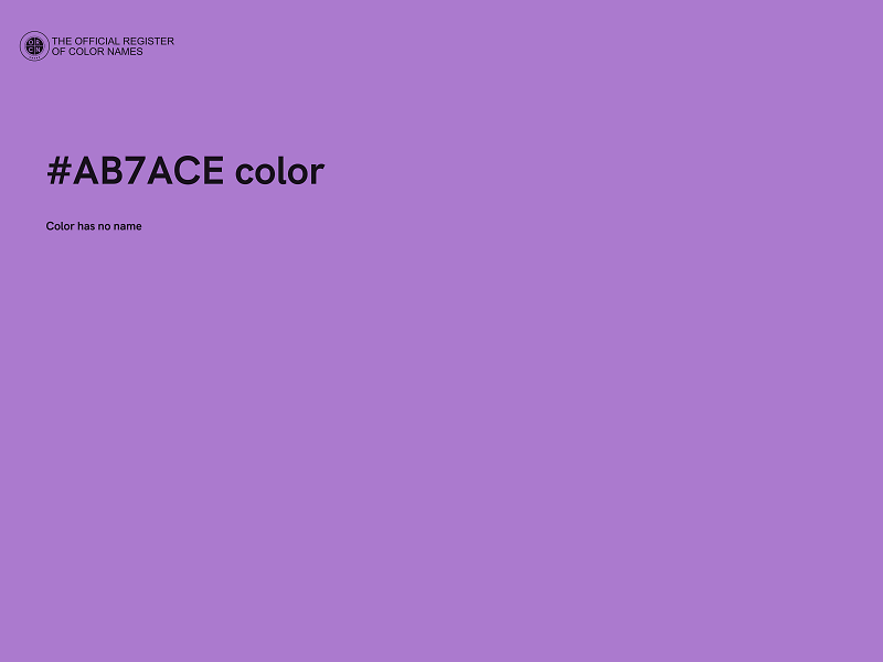 #AB7ACE color image