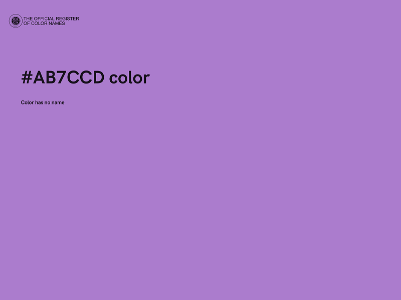 #AB7CCD color image