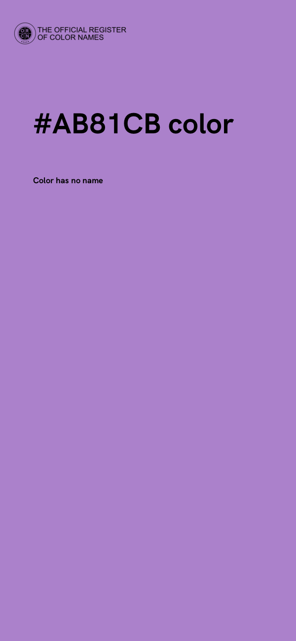 #AB81CB color image