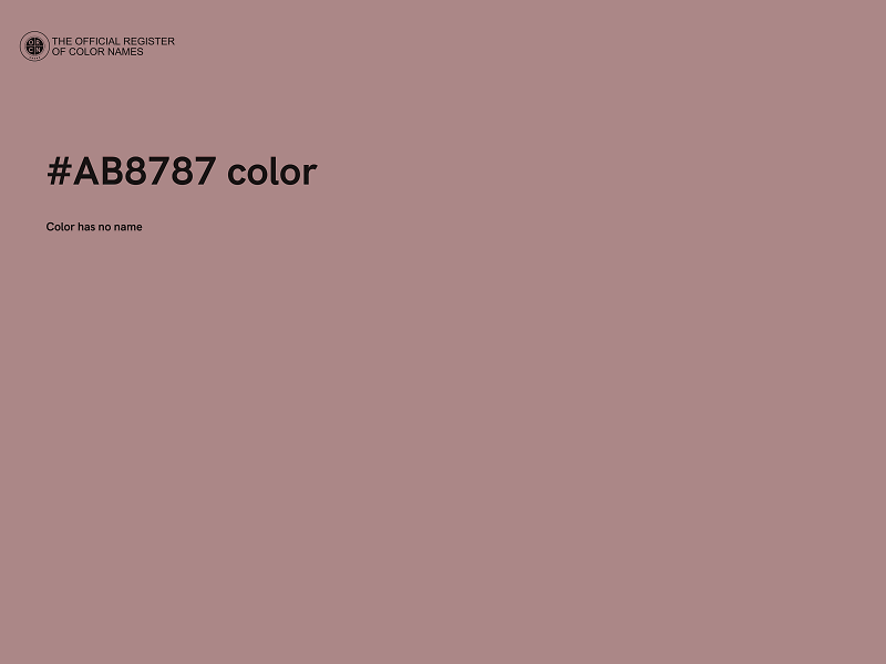 #AB8787 color image