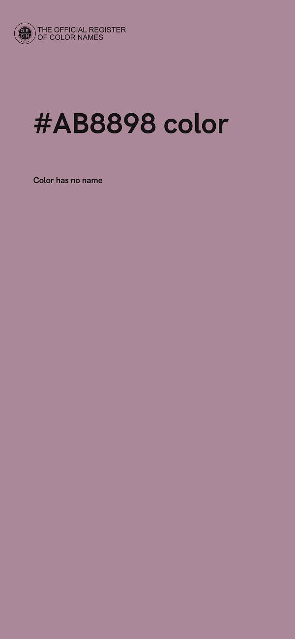 #AB8898 color image