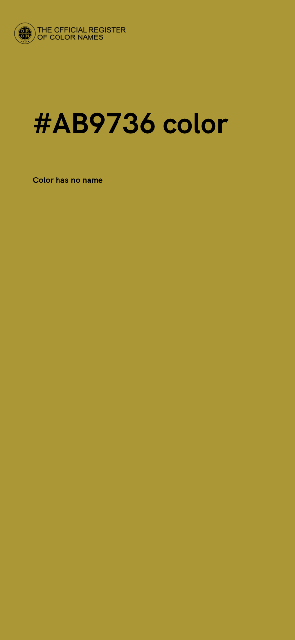 #AB9736 color image