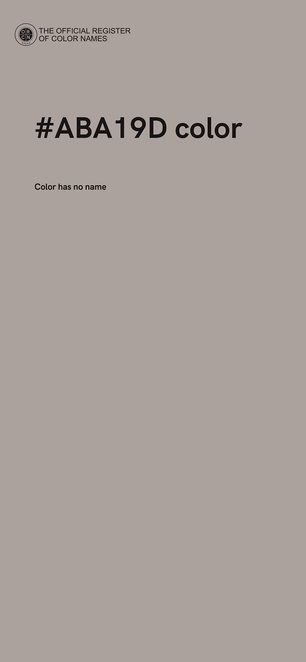 #ABA19D color image