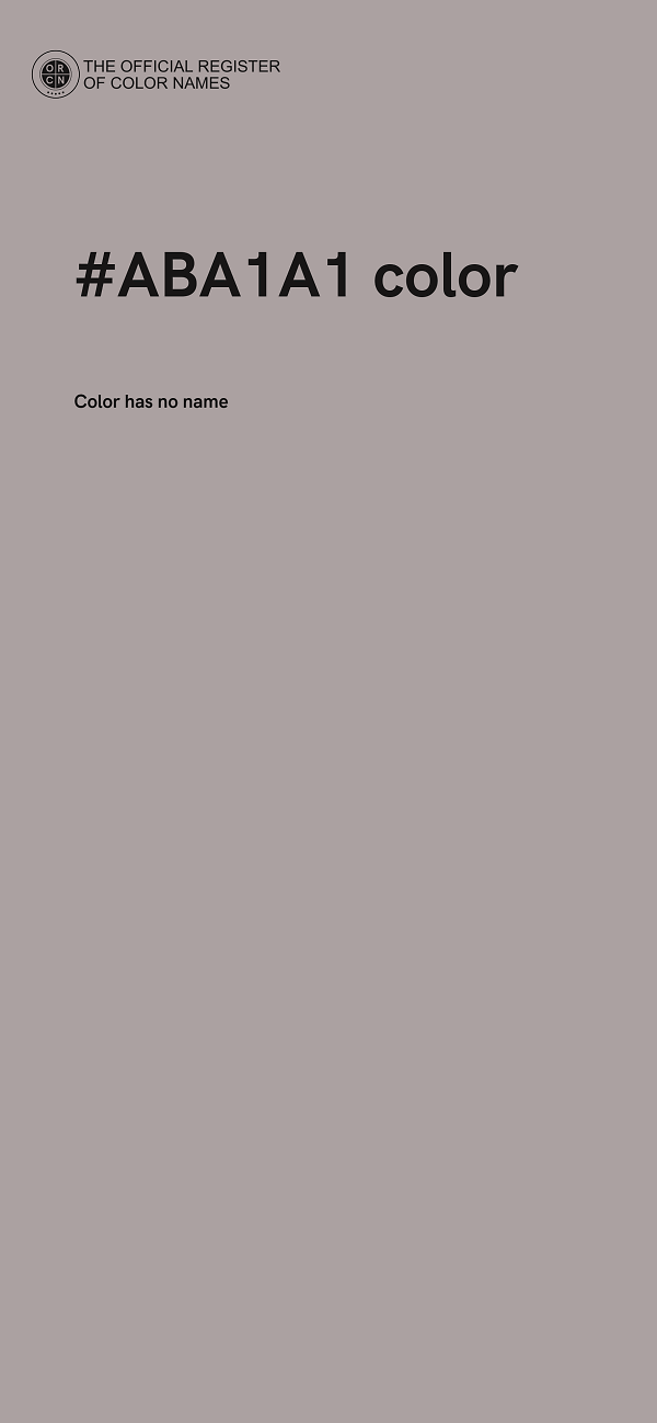 #ABA1A1 color image