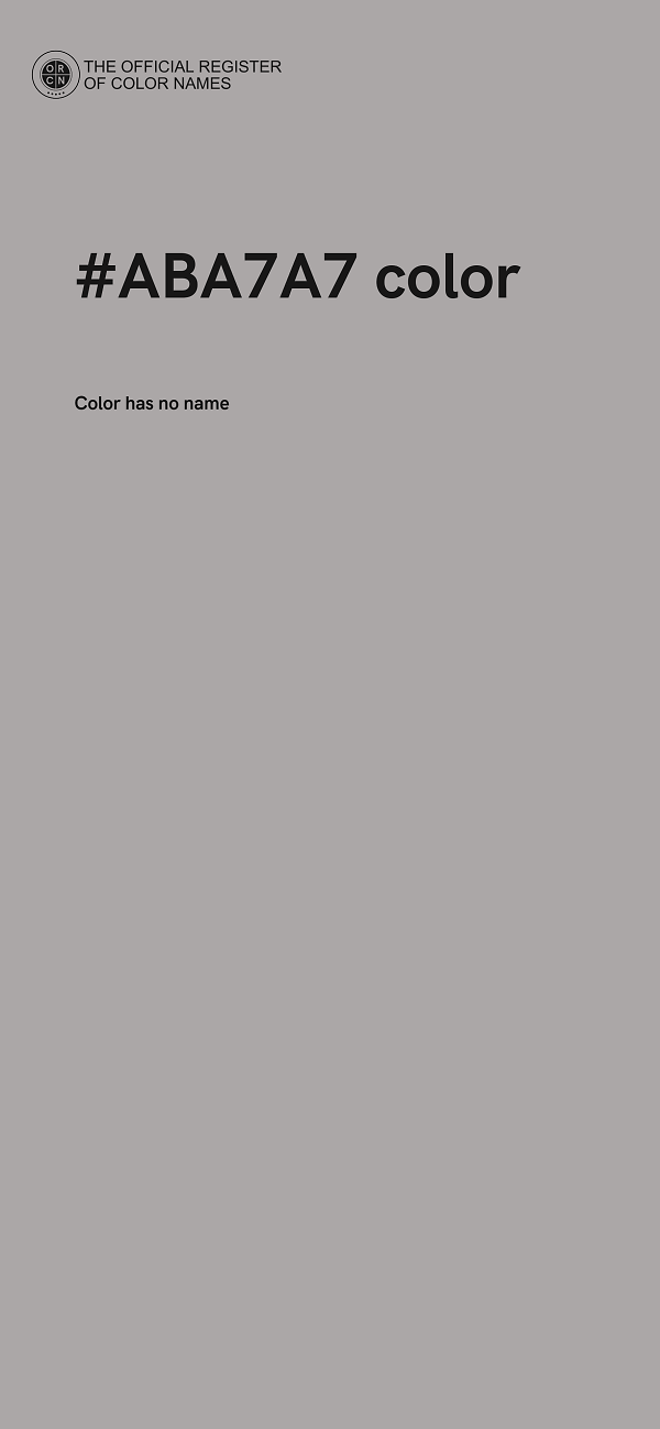 #ABA7A7 color image