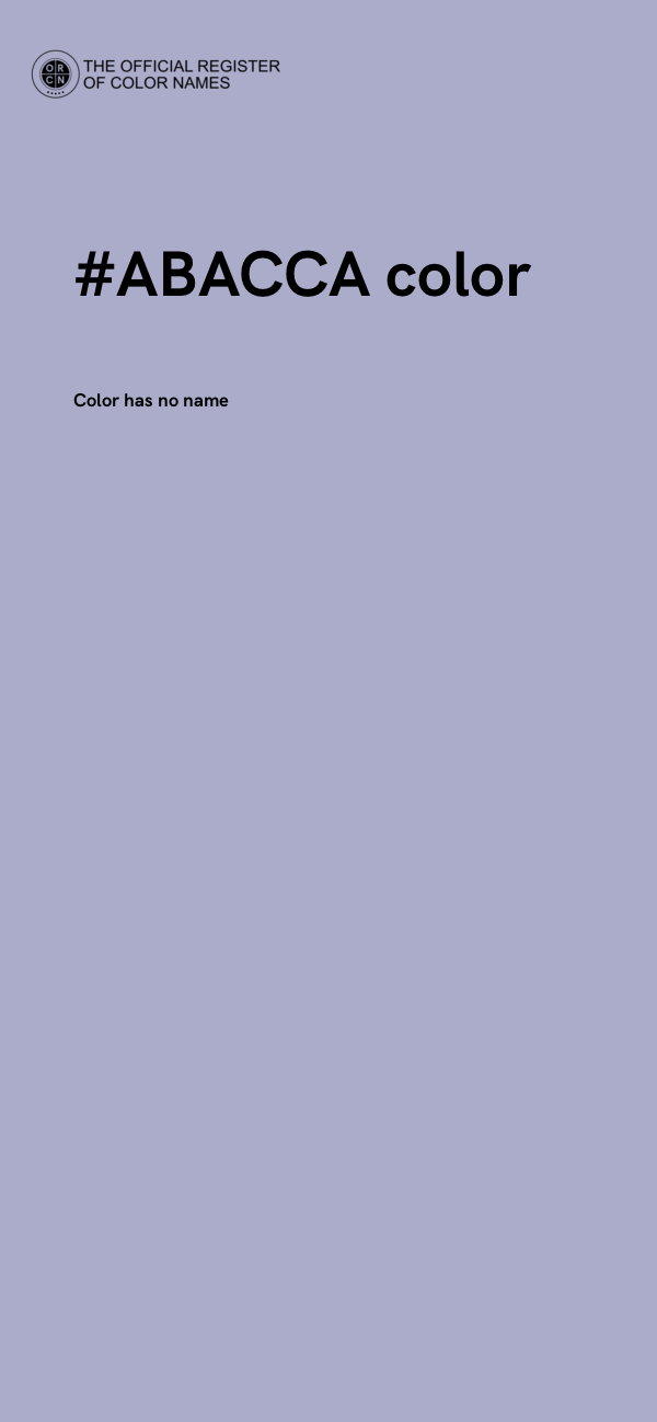 #ABACCA color image