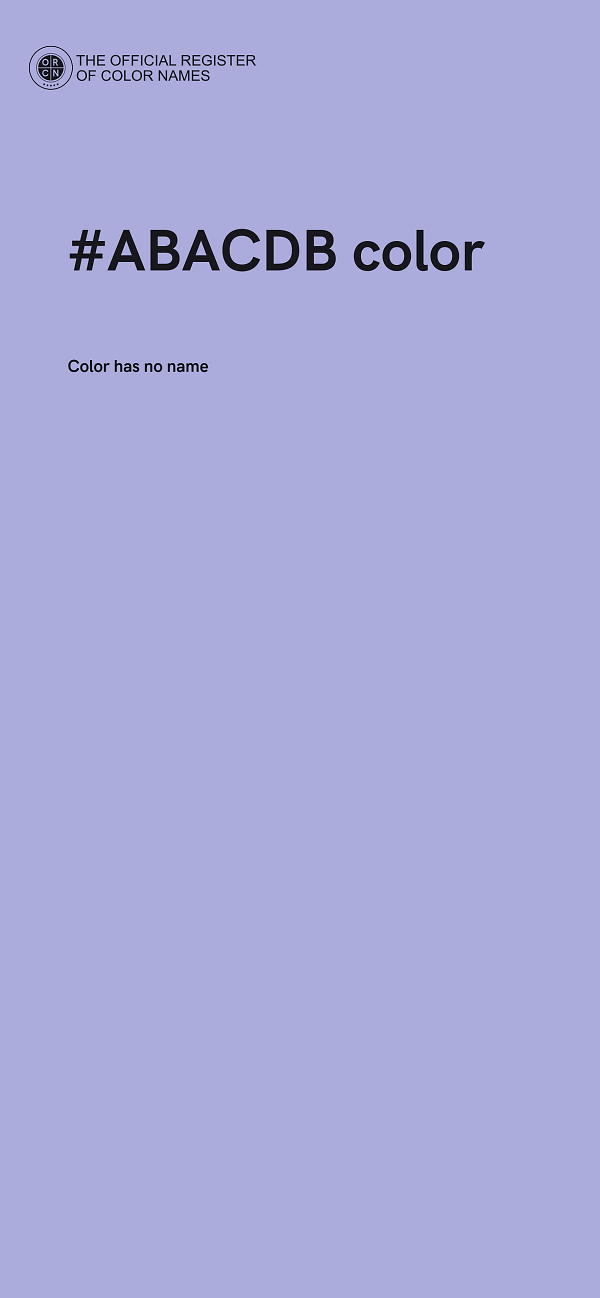 #ABACDB color image