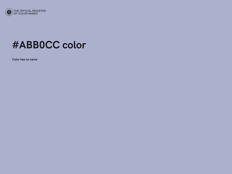 #ABB0CC color image