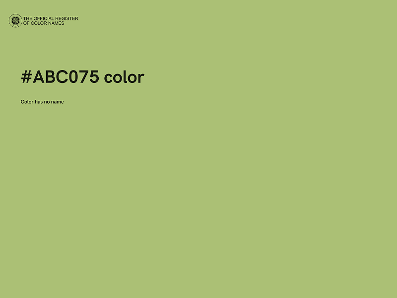 #ABC075 color image