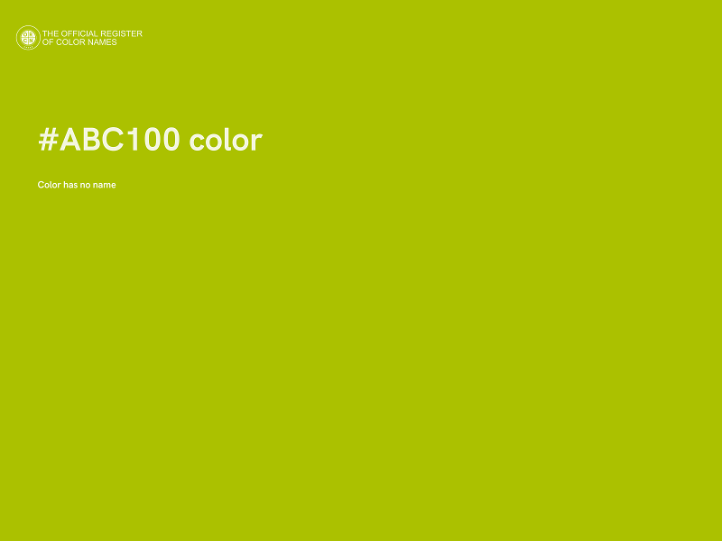 #ABC100 color image