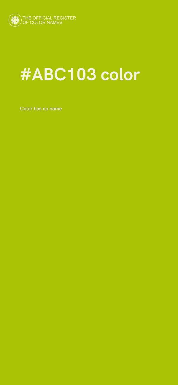 #ABC103 color image