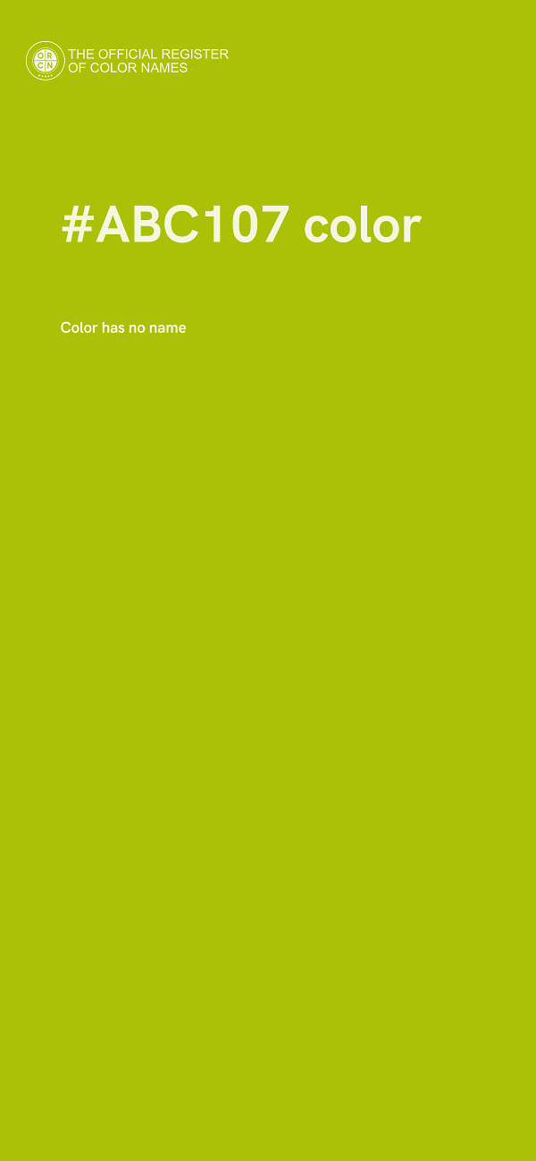 #ABC107 color image