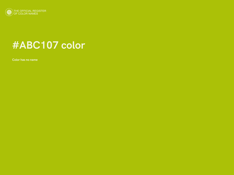 #ABC107 color image