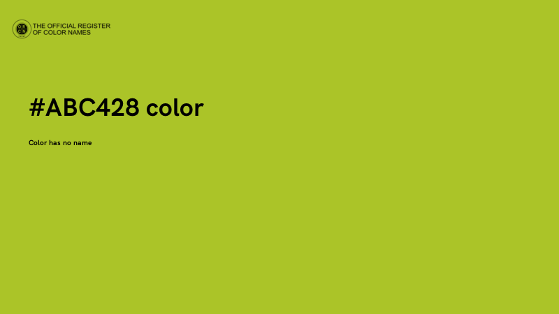 #ABC428 color image