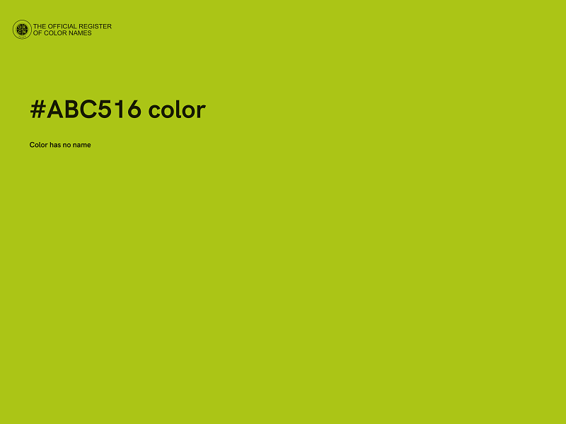 #ABC516 color image