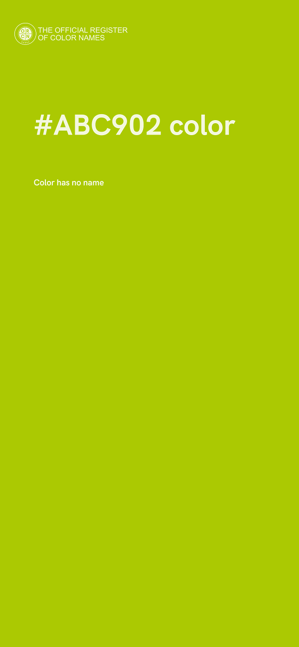 #ABC902 color image