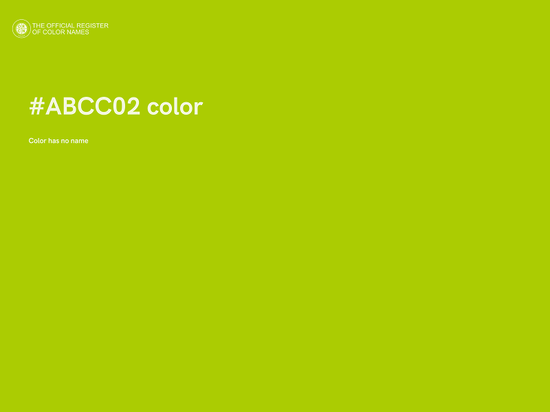 #ABCC02 color image
