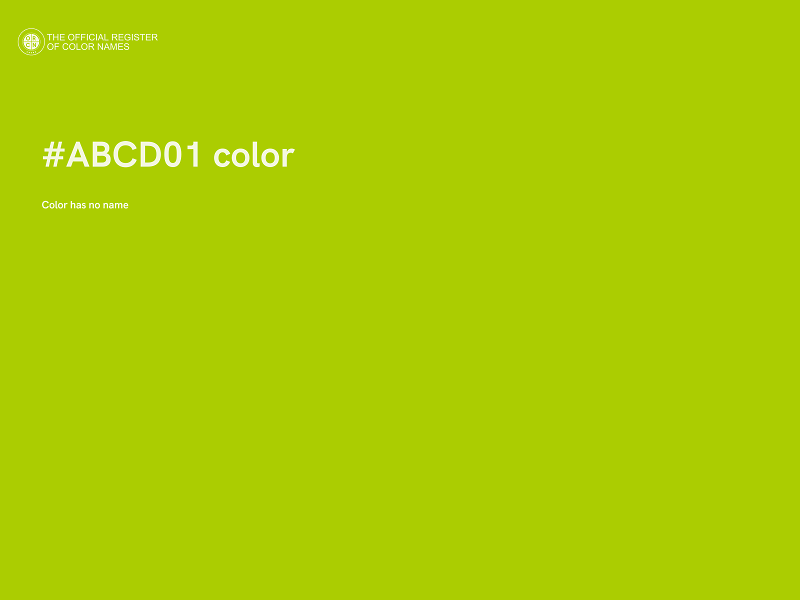 #ABCD01 color image