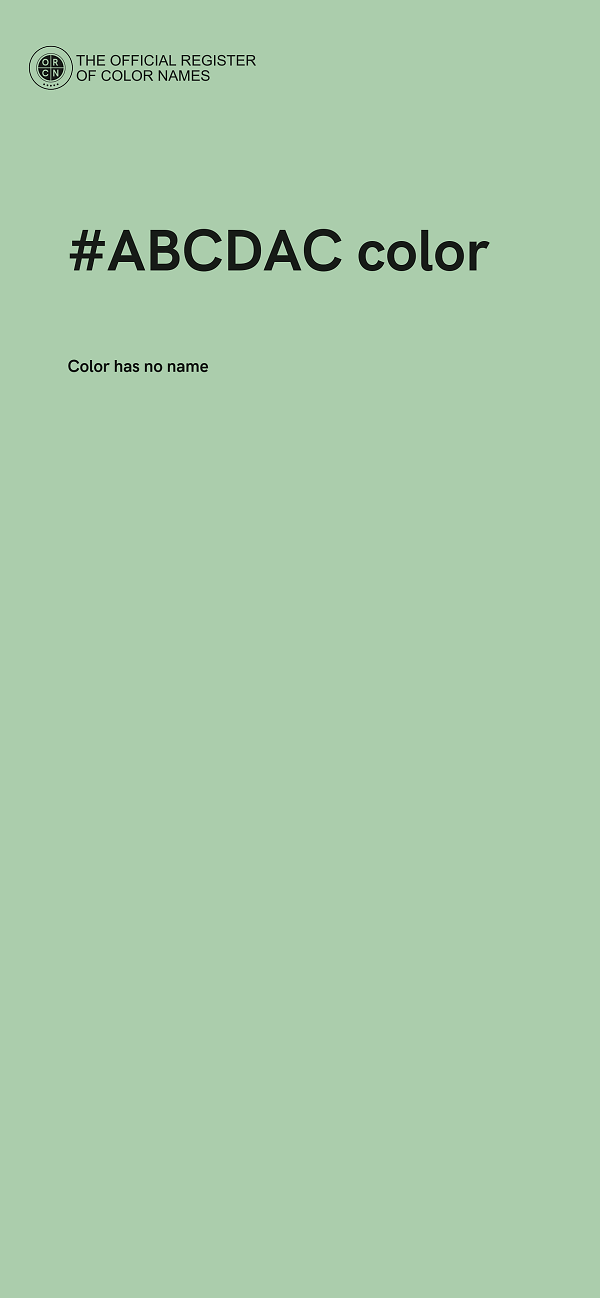#ABCDAC color image