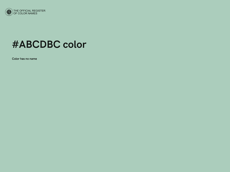 #ABCDBC color image