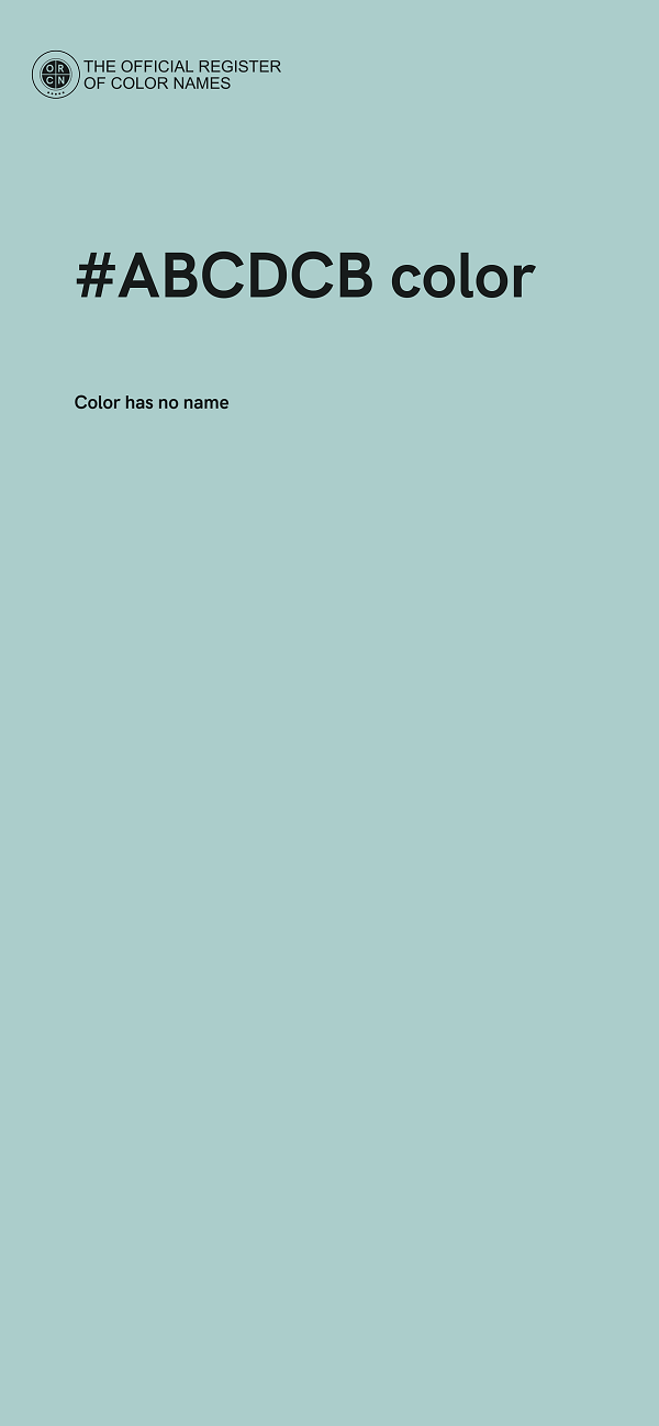#ABCDCB color image