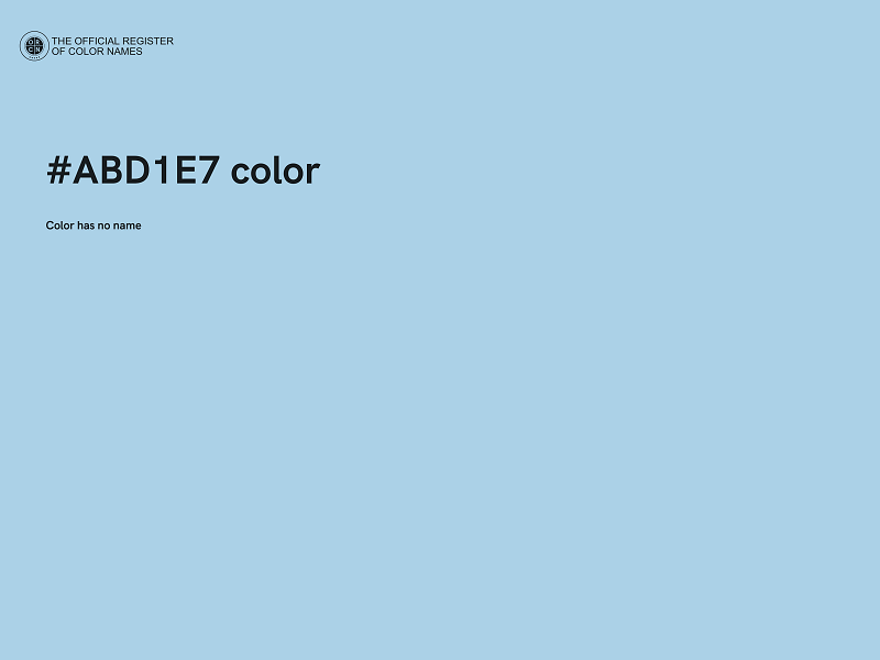 #ABD1E7 color image