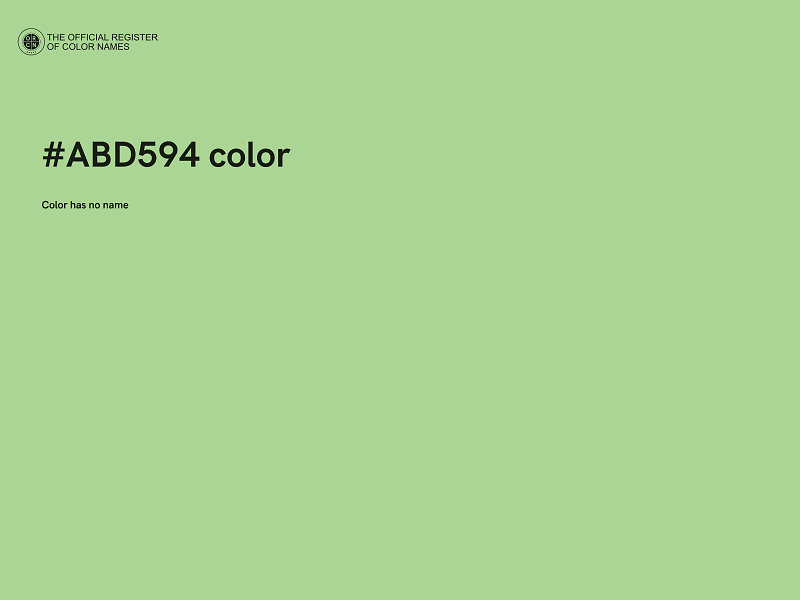 #ABD594 color image