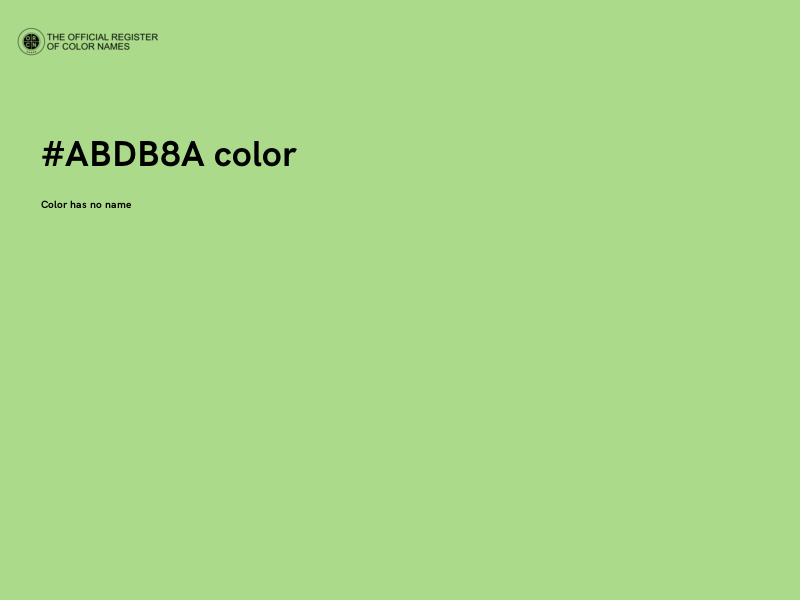 #ABDB8A color image