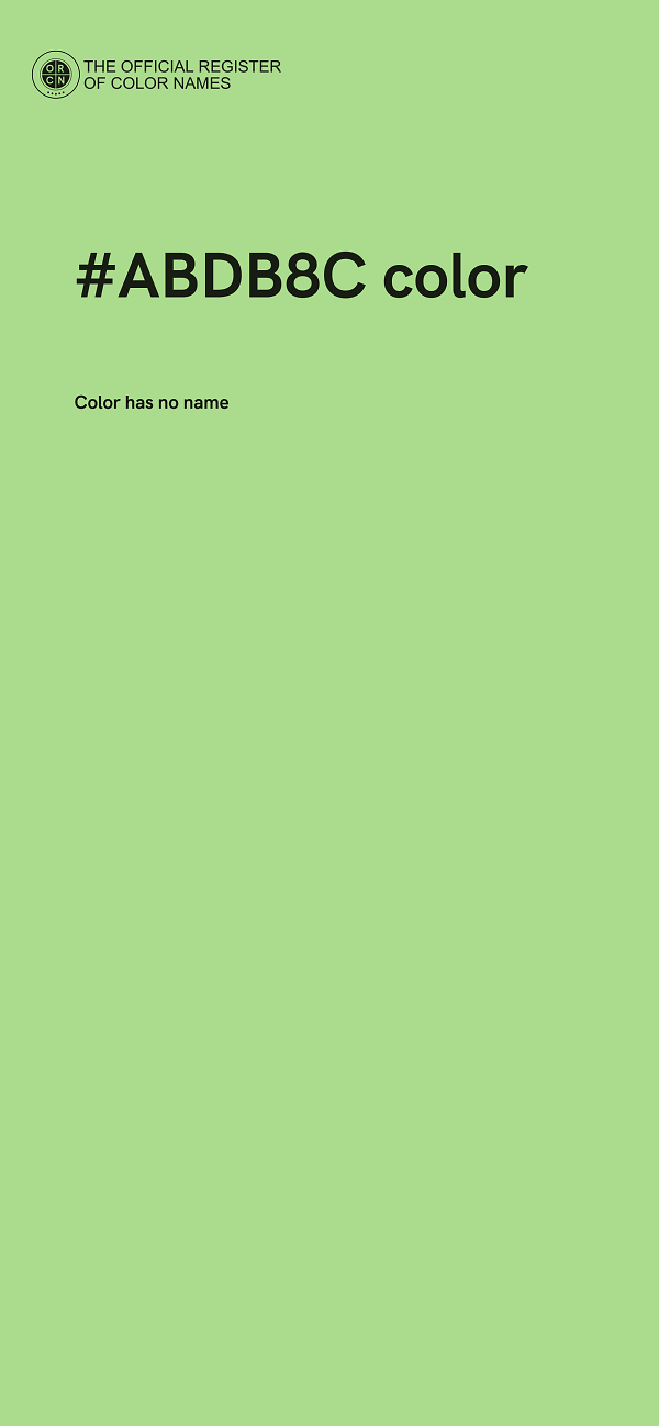 #ABDB8C color image