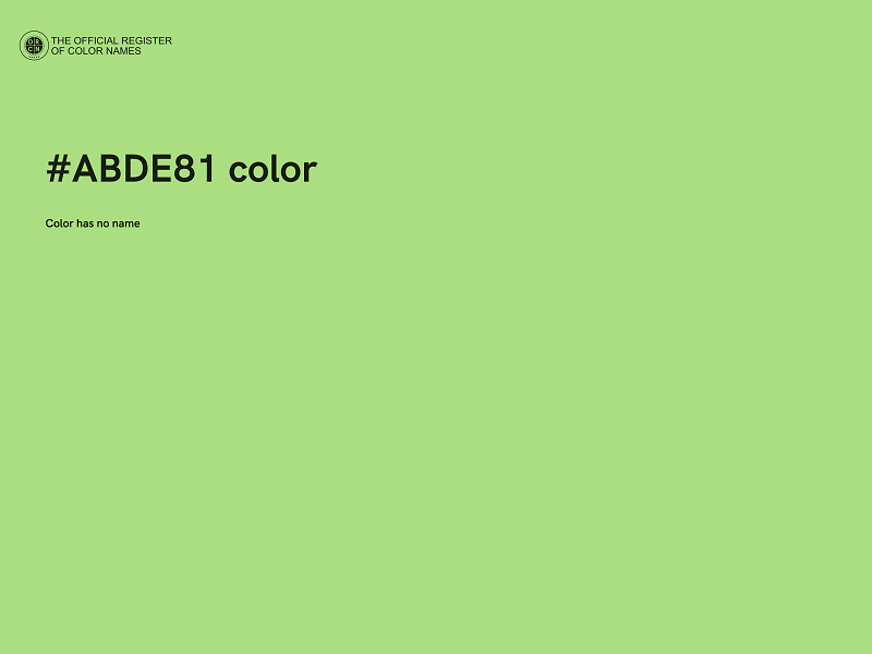 #ABDE81 color image