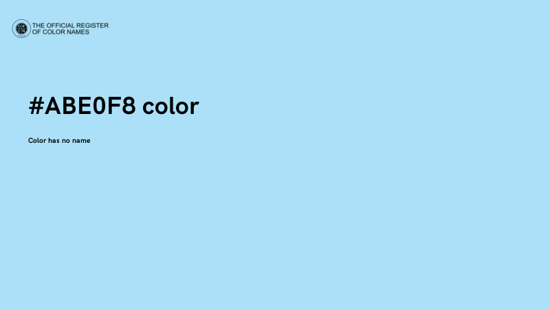 #ABE0F8 color image