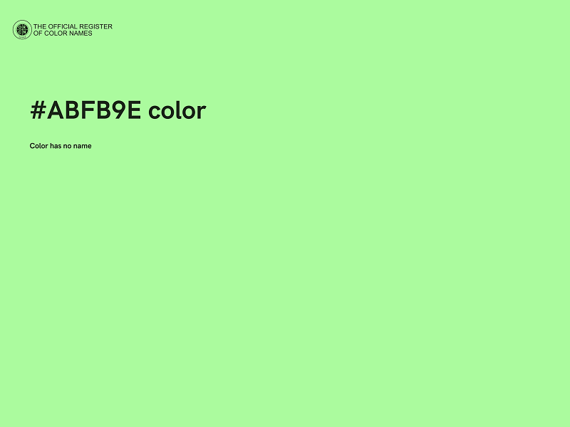 #ABFB9E color image