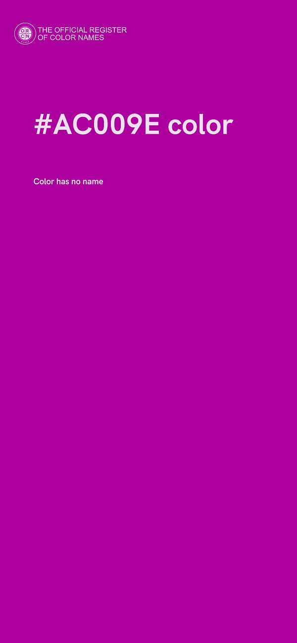 #AC009E color image