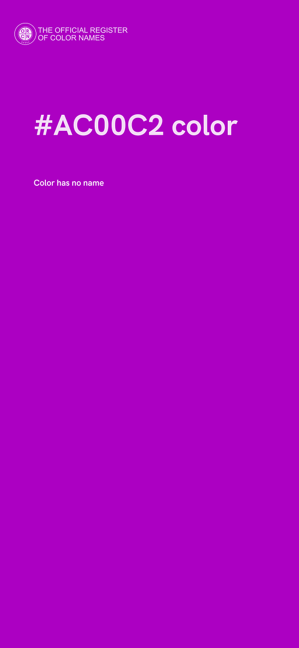 #AC00C2 color image