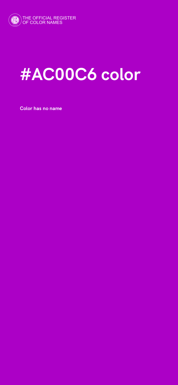 #AC00C6 color image