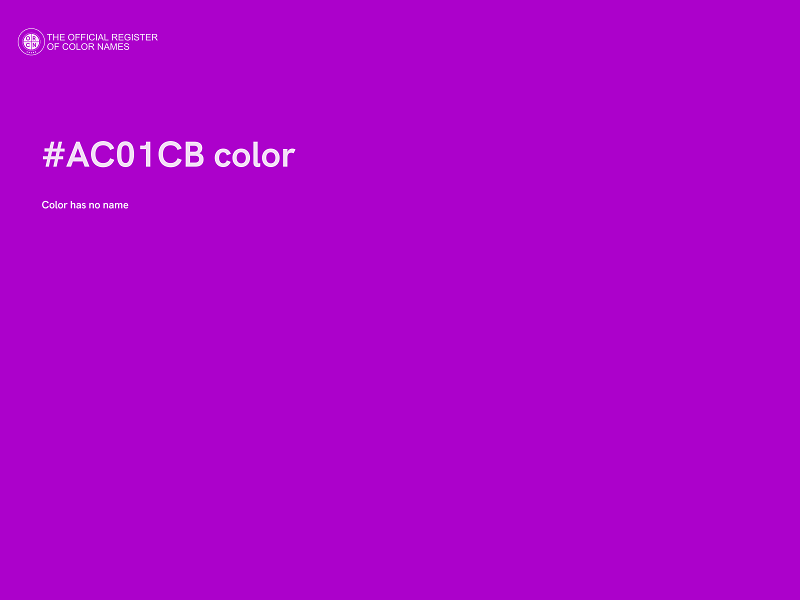 #AC01CB color image