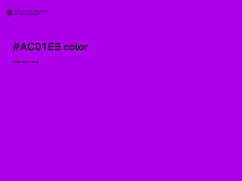 #AC01EB color image