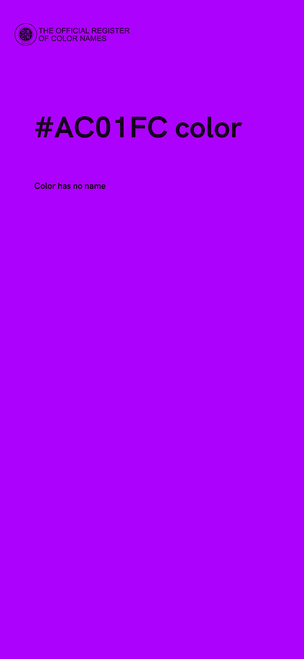 #AC01FC color image
