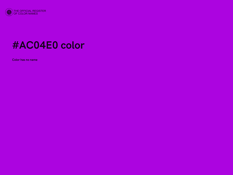 #AC04E0 color image