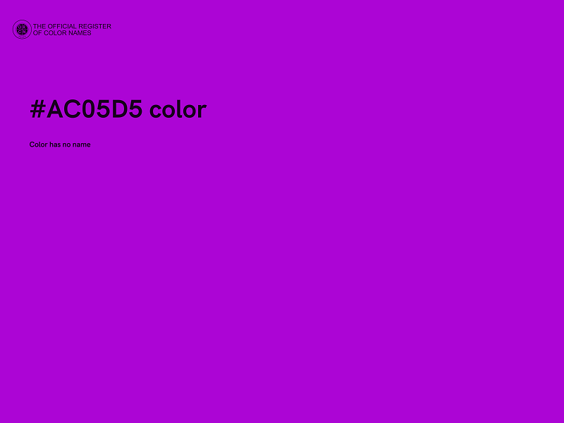 #AC05D5 color image