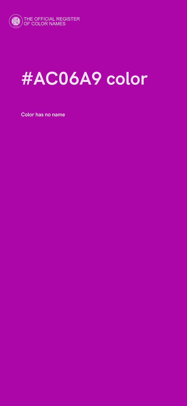 #AC06A9 color image