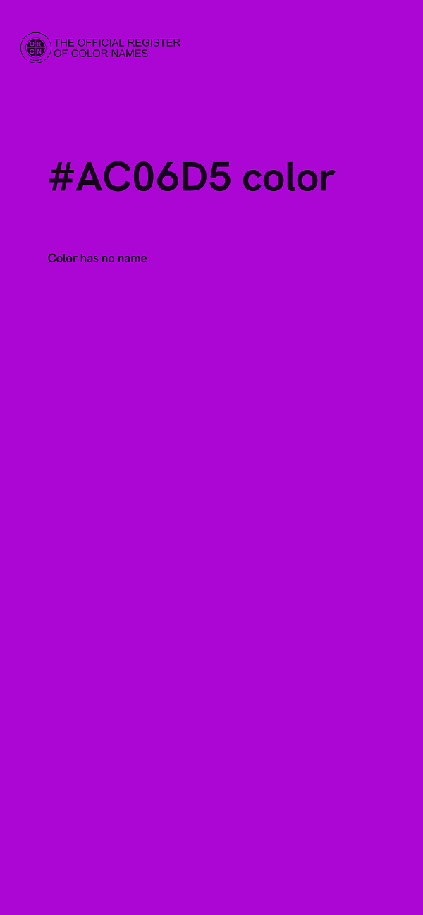 #AC06D5 color image