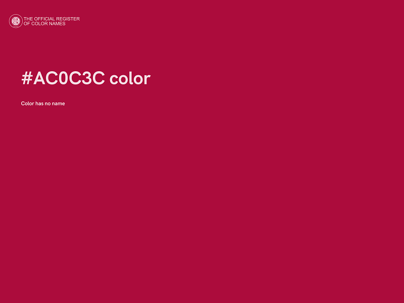 #AC0C3C color image