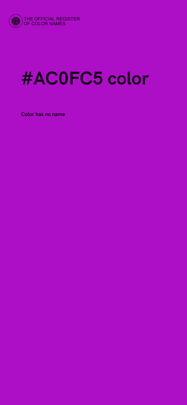 #AC0FC5 color image