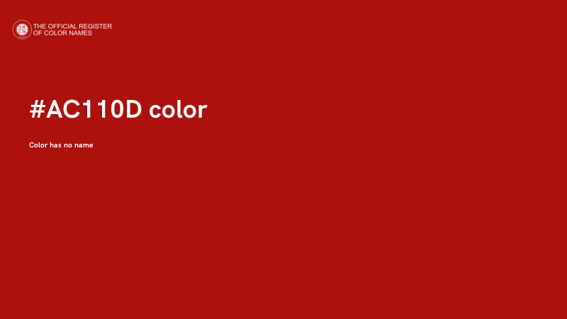 #AC110D color image