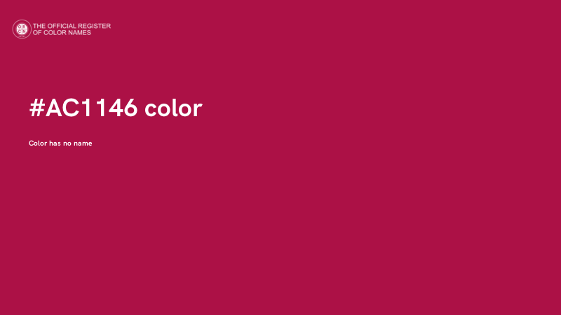 #AC1146 color image