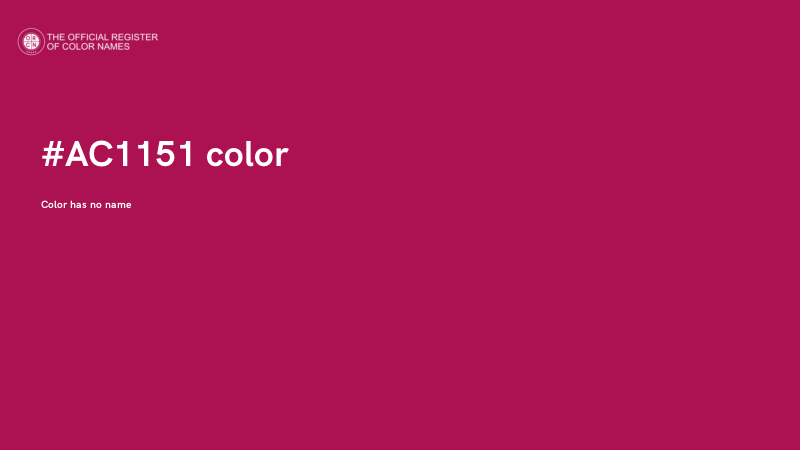 #AC1151 color image