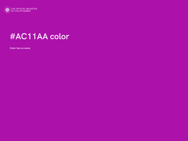 #AC11AA color image